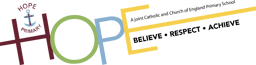 Hope Primary School - A Joint Catholic and Church of England Primary School logo