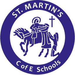 St Martin's Church of England Infant School logo