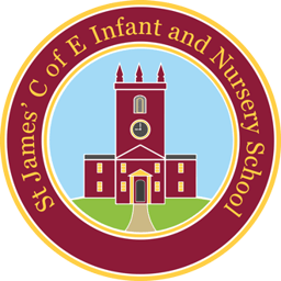 St James' CofE Infant and Nursery School logo