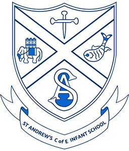 St Andrew's Church of England Infant School logo