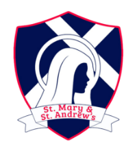St Mary and St Andrew's Catholic Primary School, Barton Newsham logo