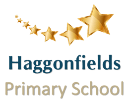 Haggonfields Primary and Nursery School logo