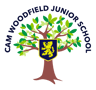 Cam Woodfield Junior School logo