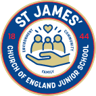 St James' Church of England Junior School logo