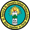St Patrick and St Edmund's Catholic Primary School logo