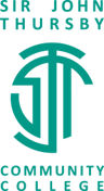 Sir John Thursby Community College logo
