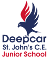 Deepcar St John's Church of England Junior School logo