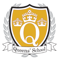 Queens' School logo
