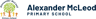 Alexander McLeod Primary School logo