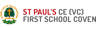 St Paul's CofE First School logo