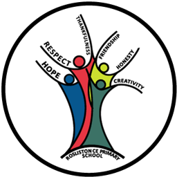 Rosliston CofE Primary School logo