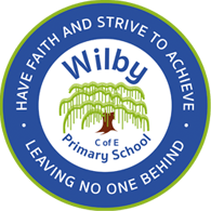 Wilby Church of England Primary School logo