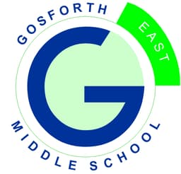 Gosforth East Middle School logo