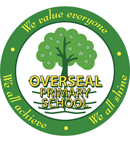 Overseal Primary School logo