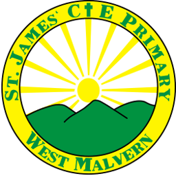 St James' CofE Primary School logo