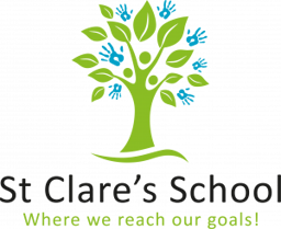 St Clare's School logo