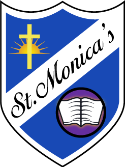 St Monica's Catholic Primary School logo