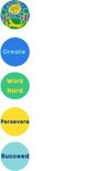 Coppetts Wood Primary School logo