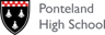 Ponteland High School logo