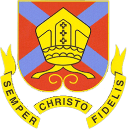 The Bishop of Hereford's Bluecoat School logo
