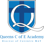 Queen's Church of England Academy logo