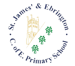 St James and Ebrington Church of England Primary School logo