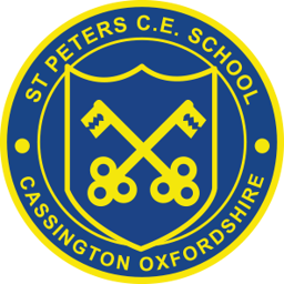 St Peter's Church of England Primary School, Cassington logo