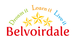 Belvoirdale Community Primary School logo