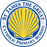 St James the Great Roman Catholic Primary School logo