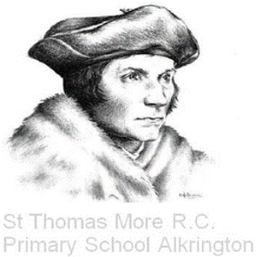 St Thomas More Roman Catholic Primary School, Middleton, Rochdale logo