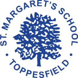 St Margaret's Church of England Voluntary Controlled Primary School Toppesfield logo