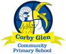 Corby Glen Community Primary School logo