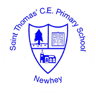 St Thomas' Church of England Primary School logo