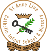 St Anne Line Catholic Infant School logo