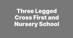 Three Legged Cross First and Nursery School logo