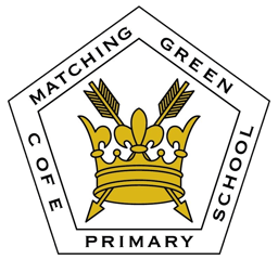Matching Green Church of England Voluntary Controlled Primary School logo