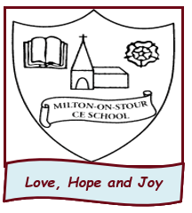 Milton-on-Stour Church of England Primary School logo