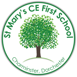 St Mary's Church of England First School, Charminster logo