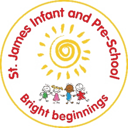 St James Infant School logo