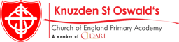 Knuzden St Oswald's Church of England Primary Academy logo