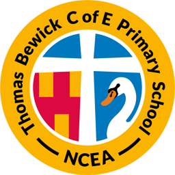 NCEA Thomas Bewick C of E Primary School logo