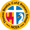 NCEA Thomas Bewick C of E Primary School logo