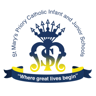 St Mary's Priory Catholic Infant School logo