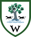 Woodrush High School logo