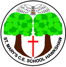 St Mary's Church of England Primary School, Hawkshaw logo