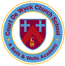 Court-De-Wyck Church School logo