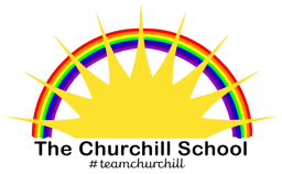 The Churchill School logo
