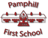 Pamphill Church of England First School logo