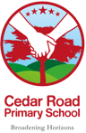 Cedar Road Primary School logo