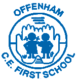 Offenham Church of England First School logo